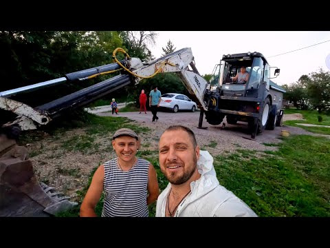 Видео: Terex 860 ремонт гидравлики