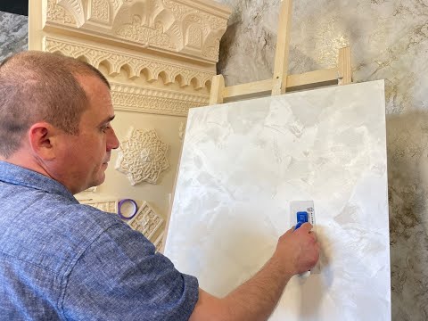 Видео: Прочнейшая 👌 | Декоративная Штукатурка | Эффект ВЕЛЮРА