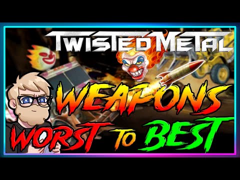 Видео: Все виды оружия Twisted Metal: от худшего к лучшему