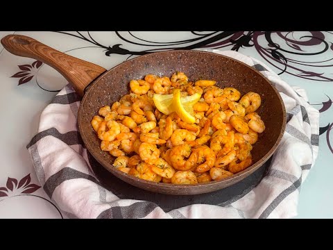 Видео: Скариди с масло, копър, чесън и лимонов дресинг | Garlic Shrimp with Lemon, Butter and Dill | Кревет