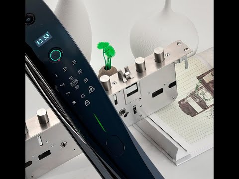 Видео: Комплектация и монтаж электронного замка с Wifi MirLock FQ001