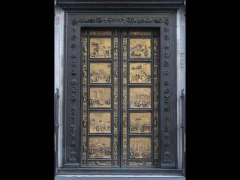 Видео: Флоренция, Баптистерий, фильм 6: Золотые двери Гиберти (2) / Florence, Baptistry,6: Doors ofParadise