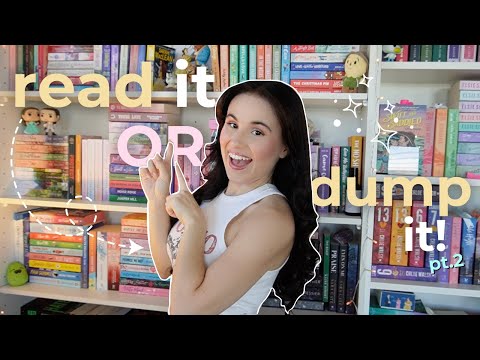 Видео: ПРОЧИТАЙТЕ ИЛИ ВЫБРОСЬТЕ! 📖😱🌷 | tbr shelf unhaul pt.2*