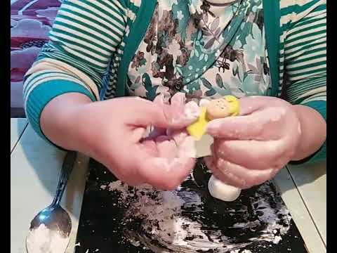 Видео: Молд лица для Ватной игрушки. (способ 2)
