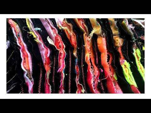 Видео: Манипуляции с тканями. РАЗРЕЗАНИЕ ТКАНИ | Создание УЗОРОВ на лоскутках ткани | Художественная сту...