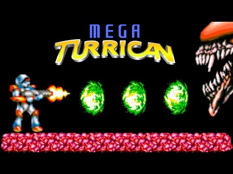 Видео: Mega Turrican прохождение (Sega Mega Drive, Genesis) + All Secrets