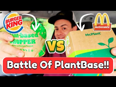 Видео: МакПлант против веганского воппера!!