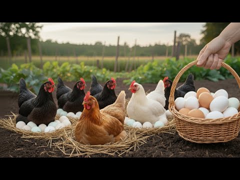 Видео: ЭТО настоящее золото для кур! Осенью они дадут вам вдвое больше яиц.