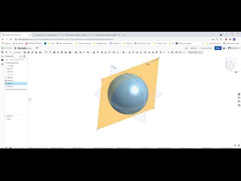 Видео: НТО-J Космос: Строим глобус в OnShape