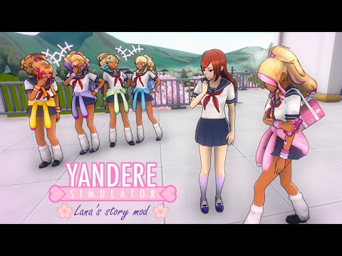 Видео: Теперь Кокоро на нашей стороне в Yandere Simulator Lana's story - Хорошая концовка Ч.1