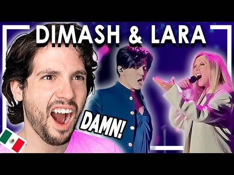 Видео: ВАУ! Димаш и Лара Фабиан — Адажио (вживую) | Мексиканская реакция