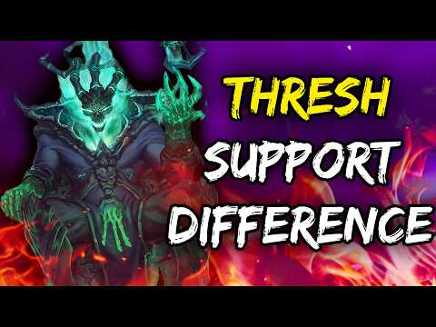 Видео: САМАЯ БОЛЬШАЯ РАЗНИЦА В ПОДДЕРЖКЕ THRESH