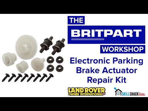 Видео: Discovery 3 и Range Rover Sport — замена шестерни электронного ручного тормоза