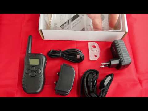 Видео: Электронный ошейник для дрессировки собак Petainer