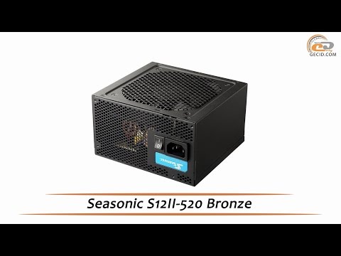 Видео: Seasonic S12II-520 Bronze - видеообзор блока питания