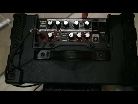 Видео: Электрогитара ESP LTD и комбоусилитель Roland Cube 20 Xl