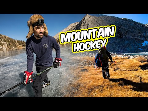 Видео: Горный каток. Мы шли пешком 3 часа, чтобы покататься на коньках на этом идеальном озере.