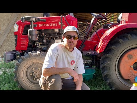 Видео: Полное ТО трактора Шифенг 244! Что заливать и сколько в трактор Шифенг 244!