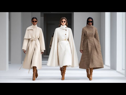 Видео: Осенние пальто Max Mara вне времени | Тихая роскошь и элегантность для зимы 2025–2026