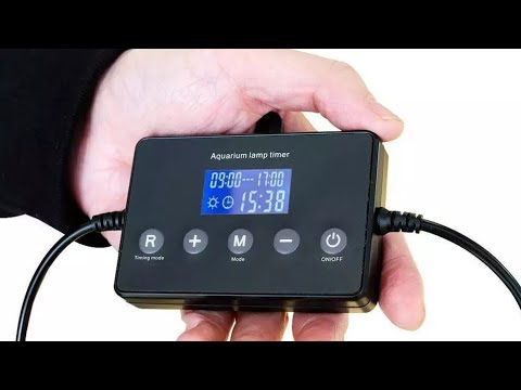 Видео: Контроллер рассвет закат светодиодных лампочек, для аквариума