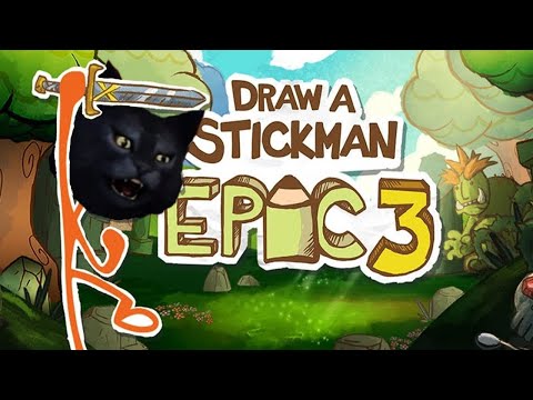 Видео: Стикмен эпик 3 / Draw a Stickman: EPIC 3 / Долгожданное продолжение.