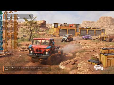 Видео: Максимальные настройки графики Expeditions: A MudRunner Game на Intel Xeon E5-2680 v4+RTX 3060 Ti