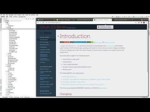 Видео: Интеграция OAuth2 Server [Slim и React, 55]