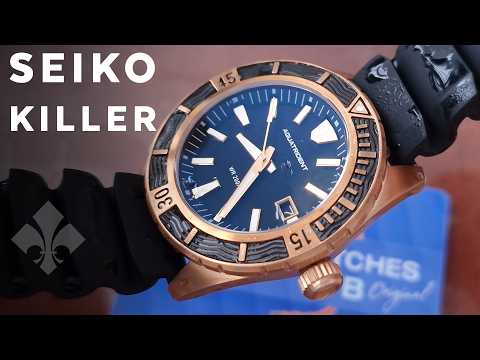 Видео: Забудьте о Seiko, эти бронзовые часы — НОВЫЙ КОНЦЕРТ! AQUATRIDENT Helmsman