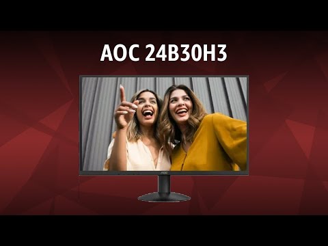Видео: Монитор AOC 24B30H3
