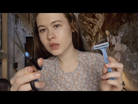 Видео: АСМР 🖤 ТЕБЯ ПОХИТИЛА МИЛАЯ СОСЕДКА✂️📌