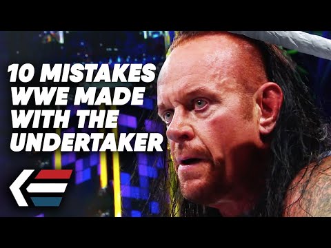 Видео: 10 худших ошибок WWE, допущенных при работе с Гробовщиком | WrestleTalk 10s с Адамом Блэмпидом