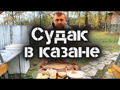 Видео: Судак в казане. Как вкусно приготовить рыбу на огне на костре