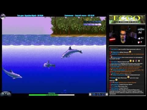 Видео: Ecco: The Tides of Time прохождение [hard] (U) | Игра (SEGA Genesis, Mega Drive, SMD) 1994 Стрим RUS