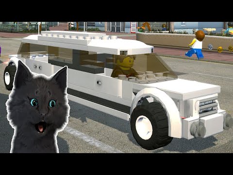 Видео: СУПЕР КОТ В ГТА ДЛЯ ДЕТЕЙ ЛЕГО СИТИ 🐱 Lego City Undercover 🐱 ЧЕЙЗ КАТАЕТСЯ НА ЛИМУЗИНЕ