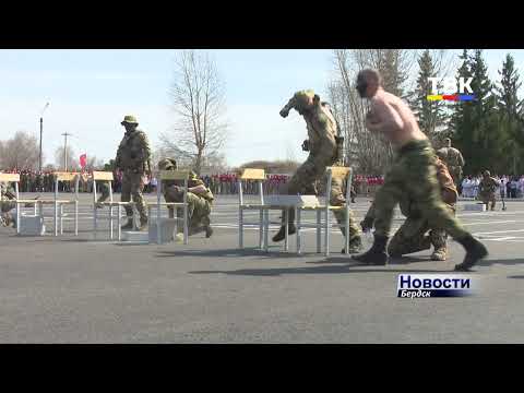 Видео: С показательными выступлениями на Шиловском полигоне выступили курсанты НВВКУ и авиационная группа