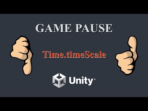 Видео: Как правильно сделать пауза в игре на Unity.