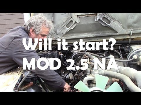 Видео: Заведётся ли? 1991 2.5 NA ex MOD 90