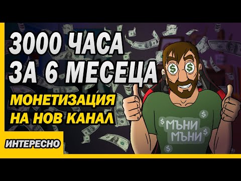 Видео: КАК МОНЕТИЗИРАХ КАНАЛЪТ ЗА ПО-МАЛКО ОТ ГОДИНА