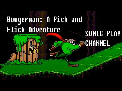 Видео: Boogerman: A Pick and Flick Adventure ➤ Прохождение / Longplay ➤ (Sega Mega Drive)