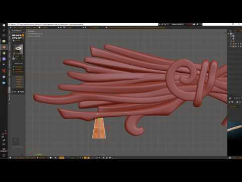 Видео: Кулон  "метла ведьмы".  Часть 2.  DeskProto.