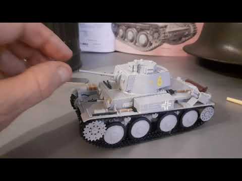 Видео: г.Плавск.Обзор моделей.1/35 Танк Pz.Kpfw 38(t)Ausf  G.Прага.