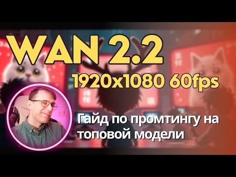 Видео: Я разобрал гайд по промтингу в Wan 2.2 чтобы ты мог создавать самые лучшие видео. Примеры + промты
