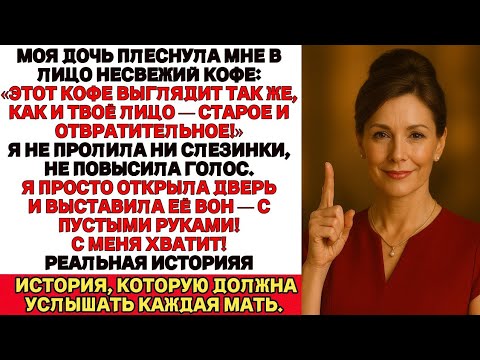 Видео: Я ПЛАКАЛА, ЧИТАЯ! Моя дочь назвала меня старой и жалкой…Но она и представить не могла, что случилось