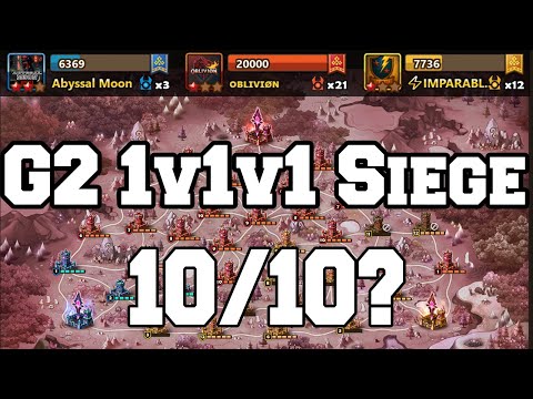Видео: G2 Siege МОГУ ЛИ Я ПОЙТИ 10/10? (Summoners War)