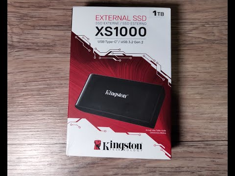 Видео: Обзор SSD накопителя Kingston XS1000  с объёмом 1ТБ