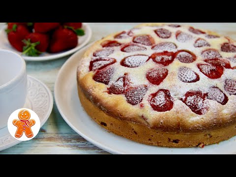 Видео: Итальянский клубничный пирог