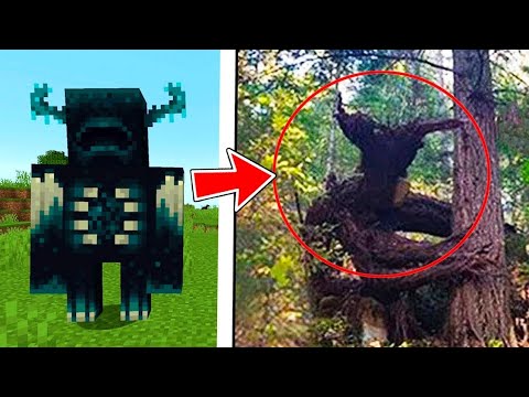 Видео: Фантастические мобы и персонажи Minecraft против реальной жизни!