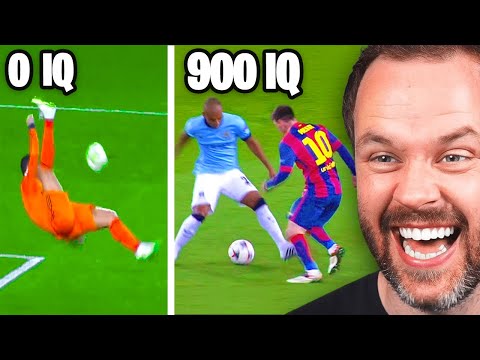 Видео: Умные против глупых футболистов