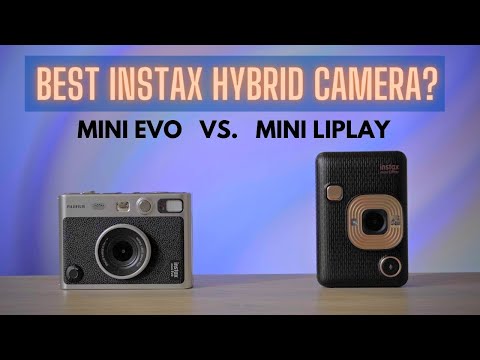 Видео: Instax Mini Evo против Mini Liplay — посмотрите перед покупкой! Функции, приложение и дизайн.