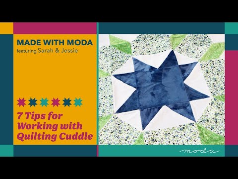 Видео: 7 советов по работе с тканями Shannon для квилтинга | Сделано с Moda